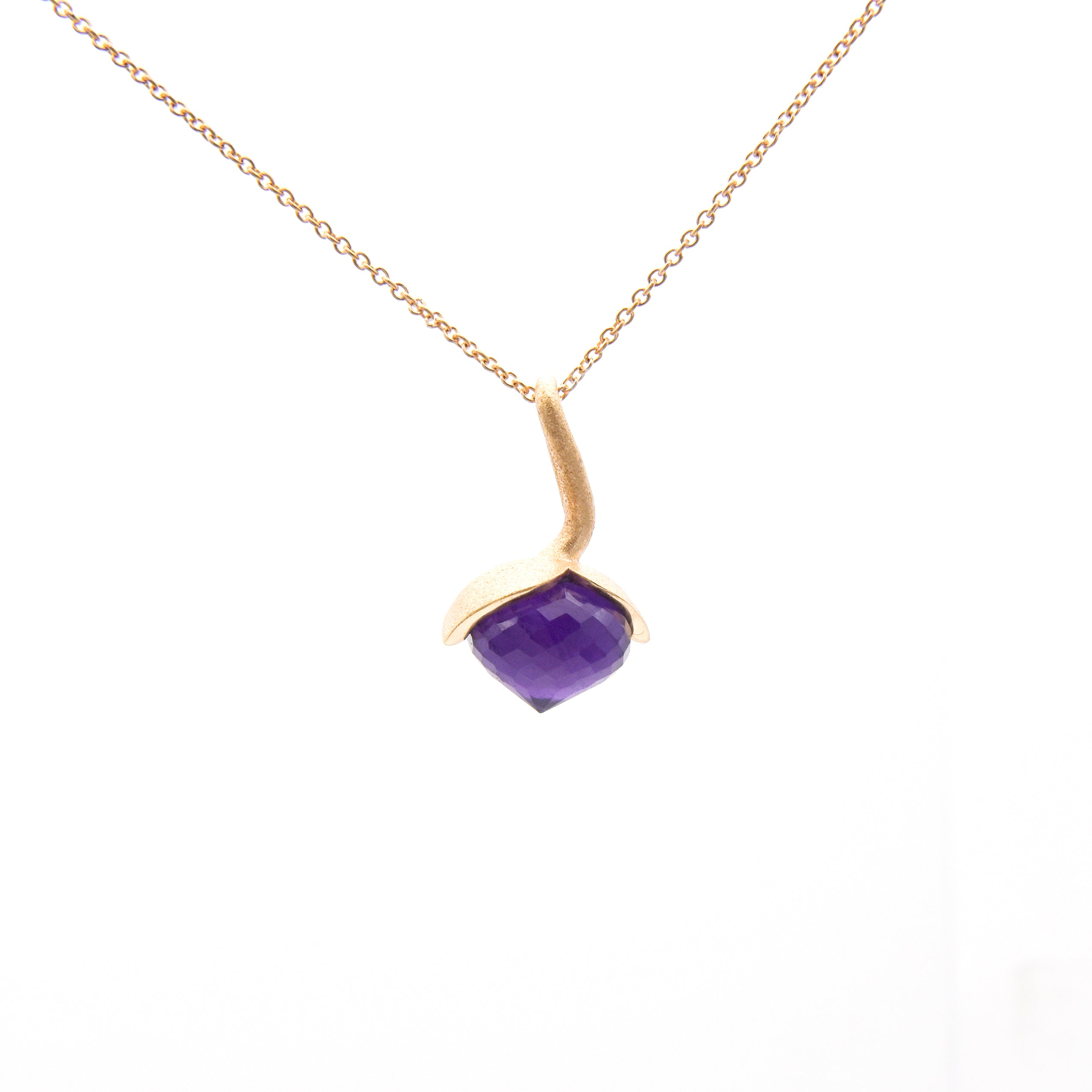 Dolce pendant "medium" with amethyst 925/-