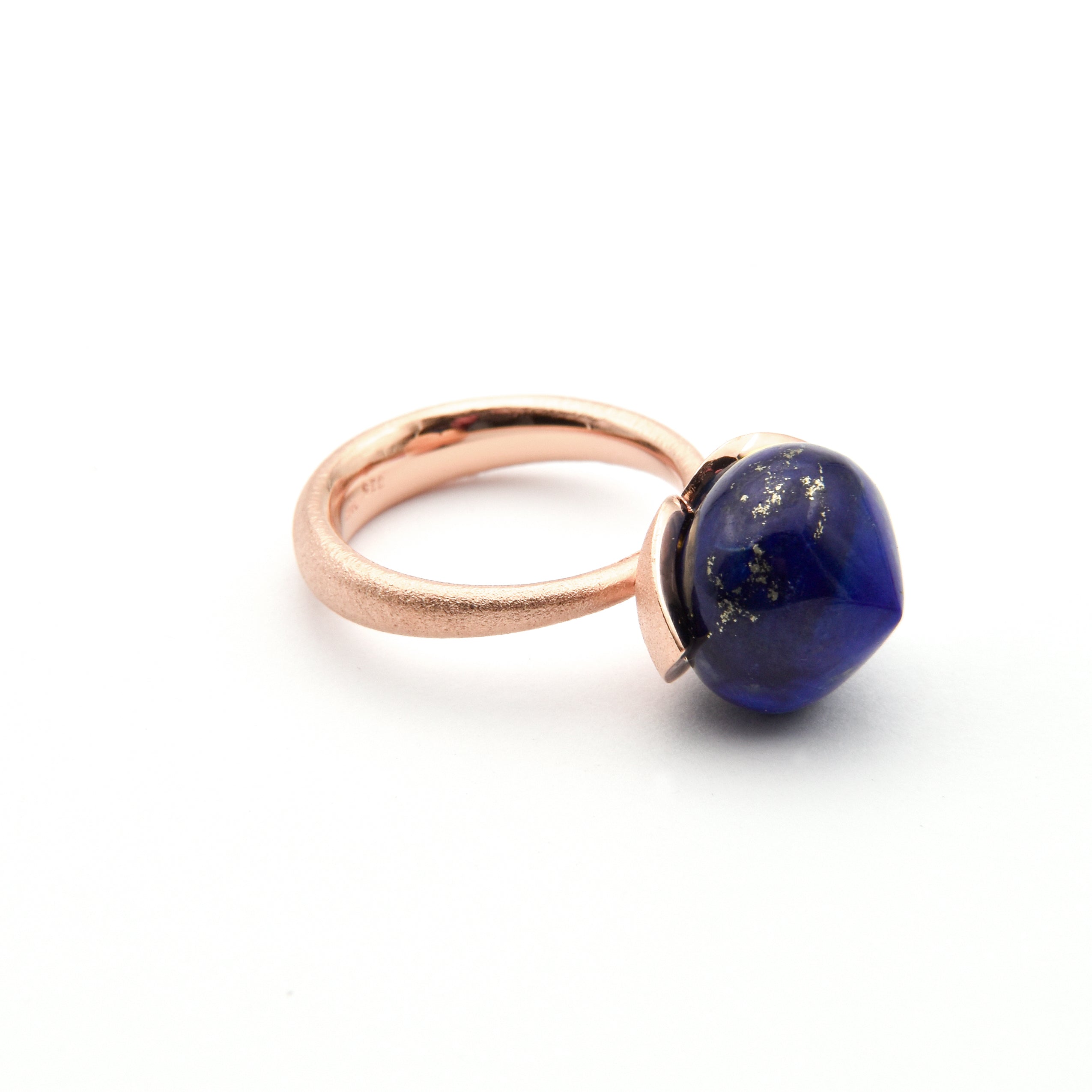 Dolce ring "big" with lapis lazuli 925/-