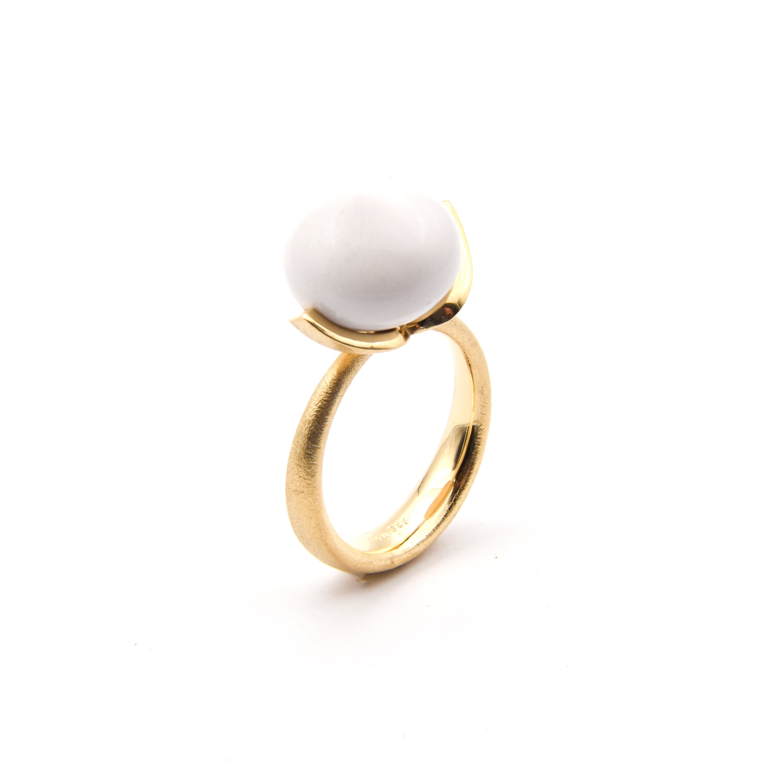Dolce Ring "big" mit Kascholong 925/-