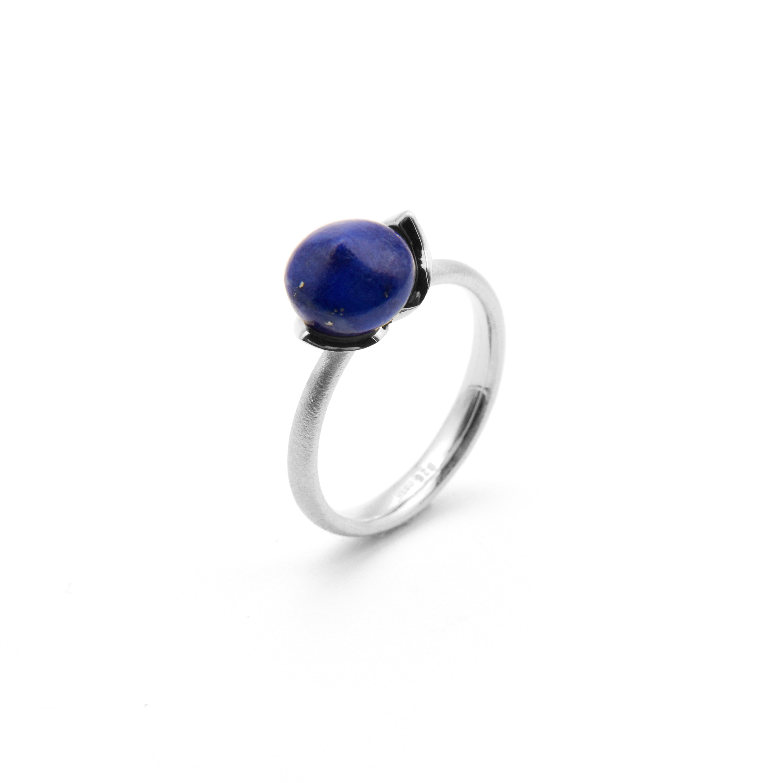 Dolce Ring "smal" mit Lapis Lazuli 925/-