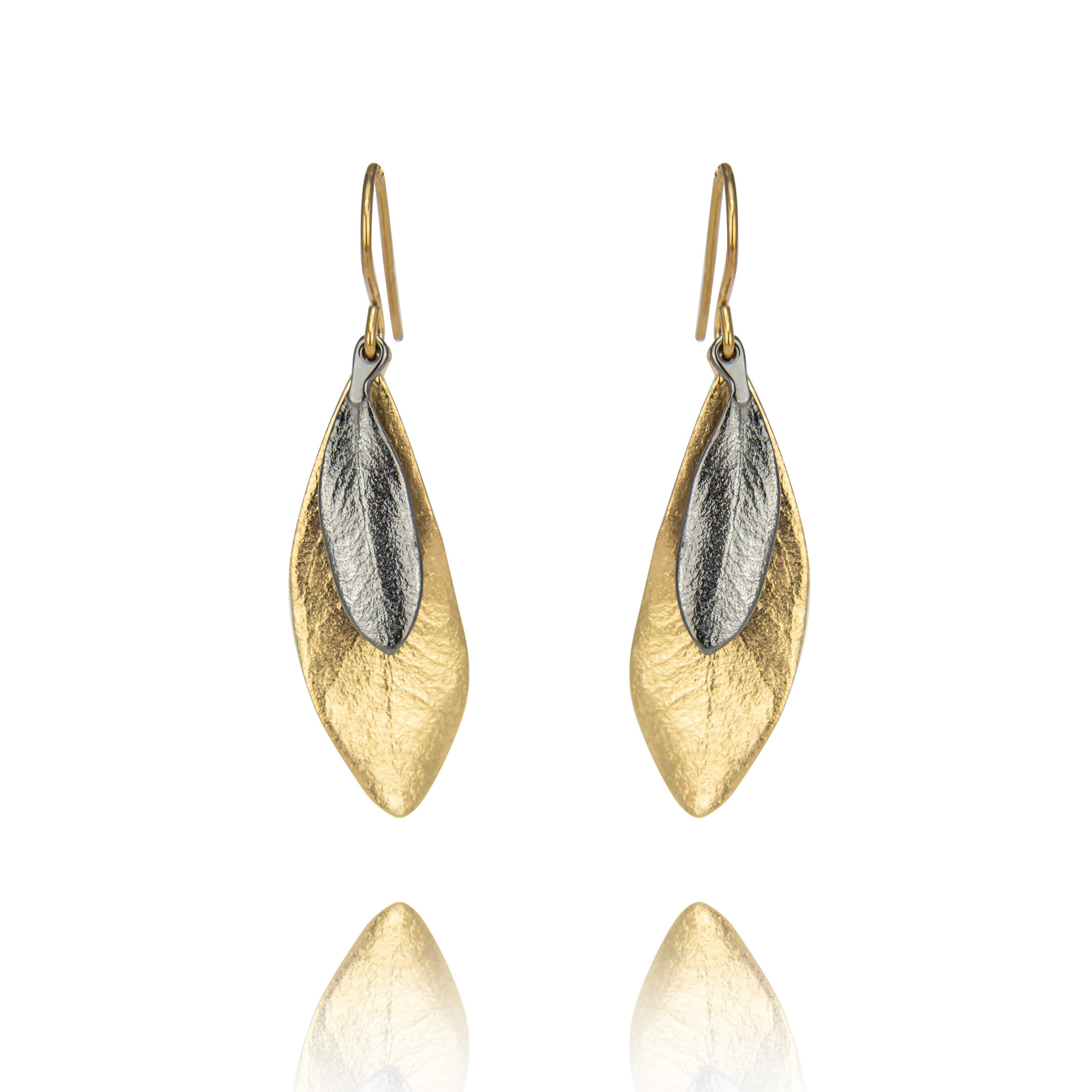 Olivia earrings "two" 925/-